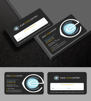 Business Card Design by Uttom 2 for Eye Care Center | Design: #35542505