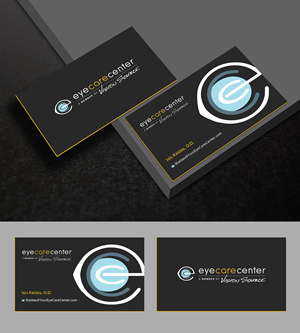 Business Card Design by Uttom 2 for Eye Care Center | Design: #35561921