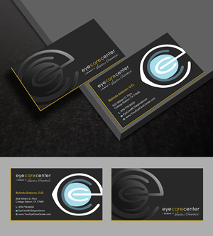 Business Card Design by Uttom 2 for Eye Care Center | Design: #35566973