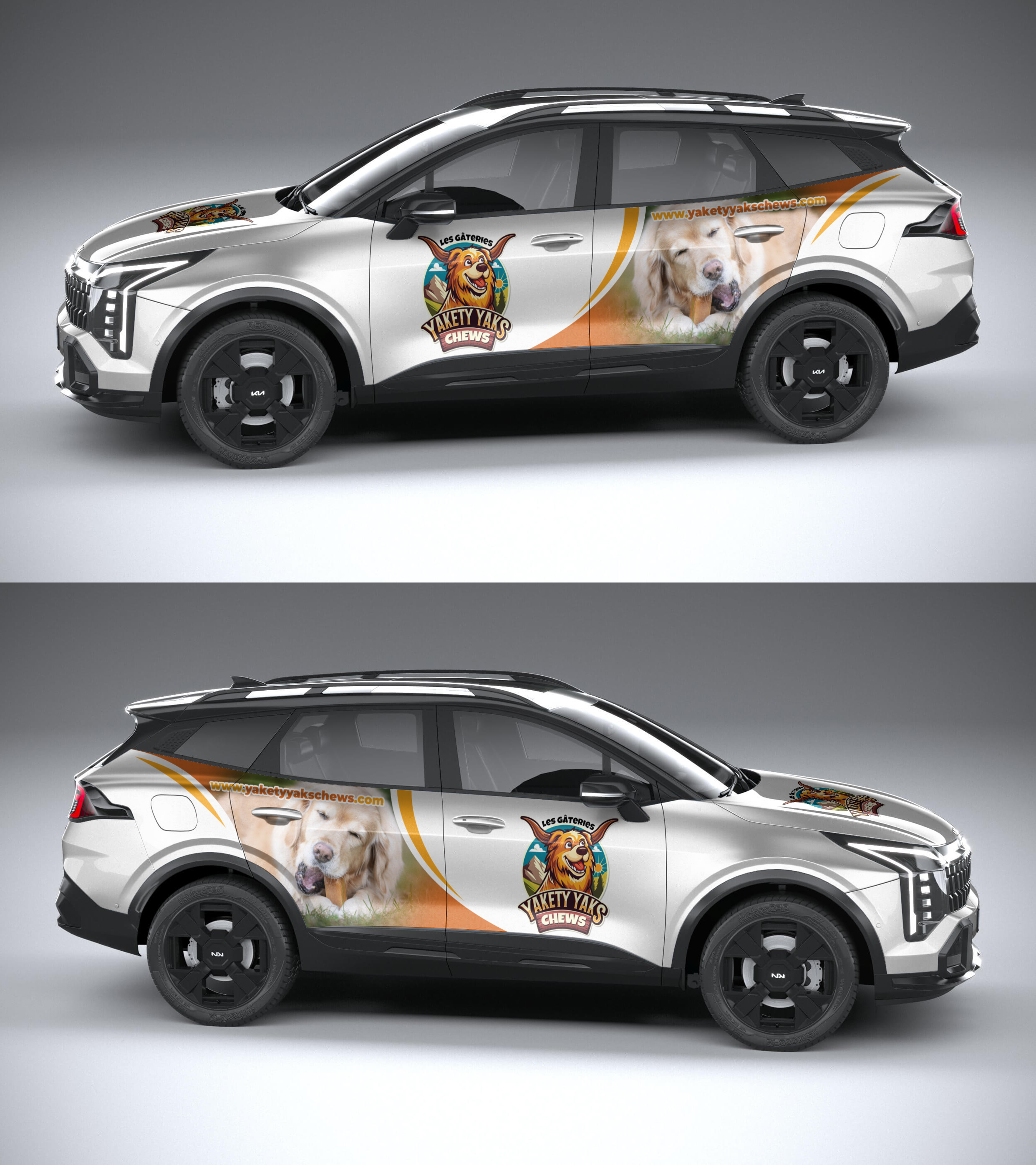 Diseño de Rotulación de Vehículo por AZ_Studio para 9521-8087 Québec inc. | Diseño #35529904
