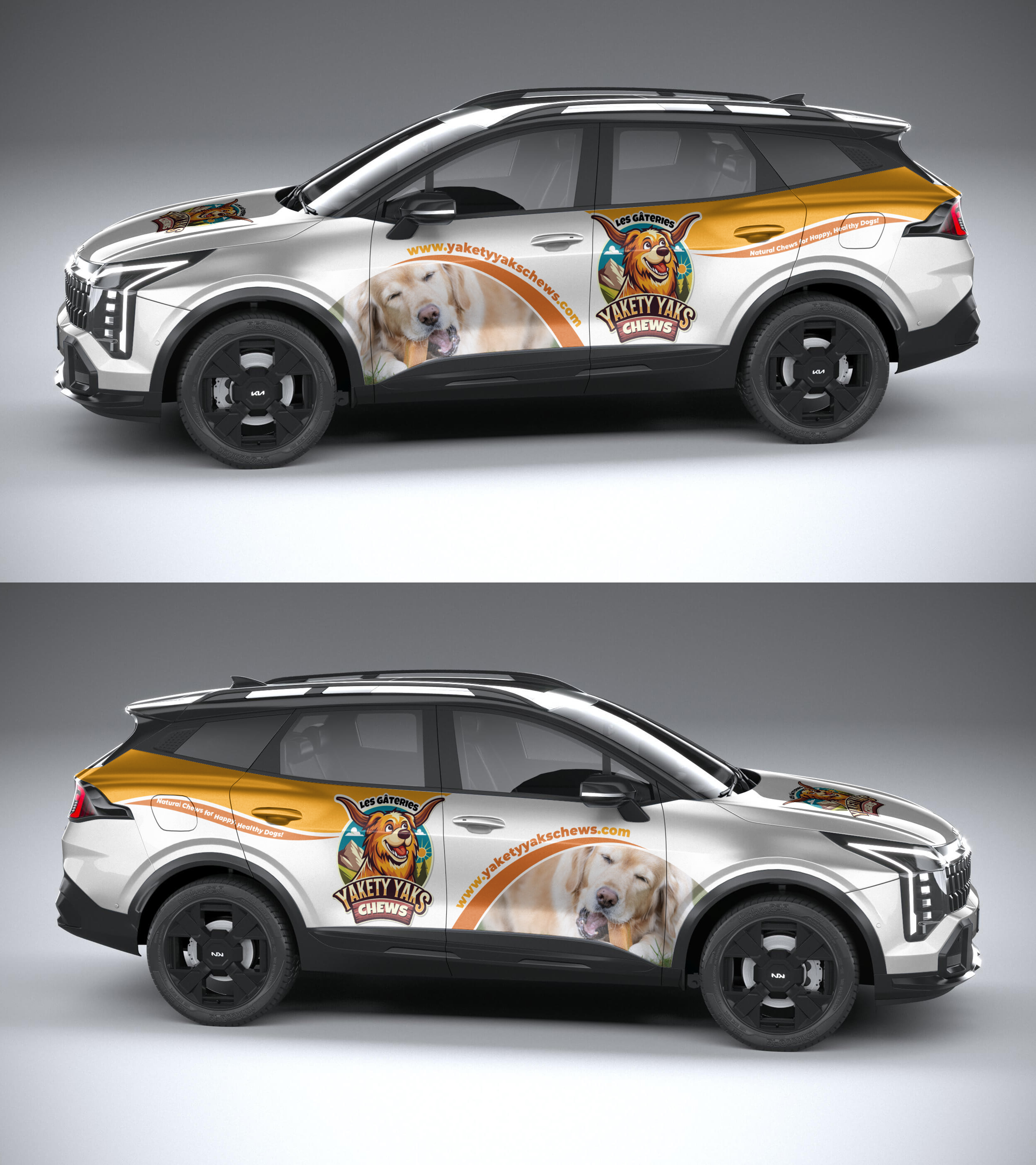 Diseño de Rotulación de Vehículo por AZ_Studio para 9521-8087 Québec inc. | Diseño #35529905