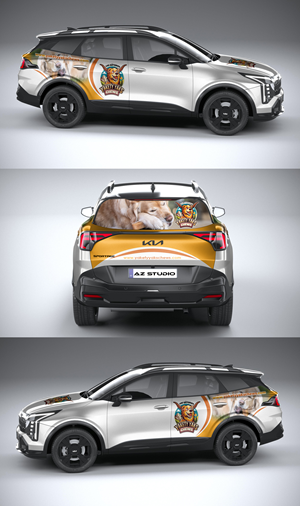 Diseño de Rotulación de Vehículo por AZ_Studio para 9521-8087 Québec inc. | Diseño: #35542765