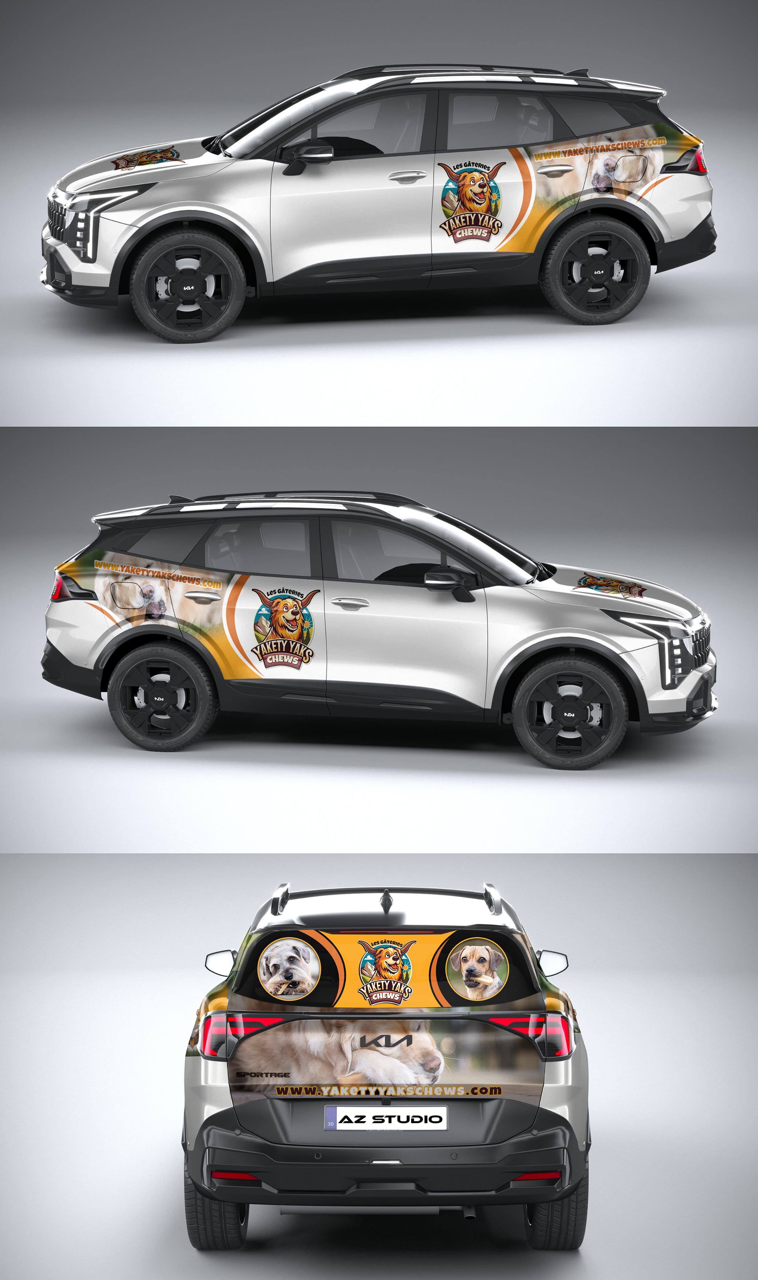 Car Wrap Design by AZ_Studio for 9521-8087 Québec inc. | Design #35559171