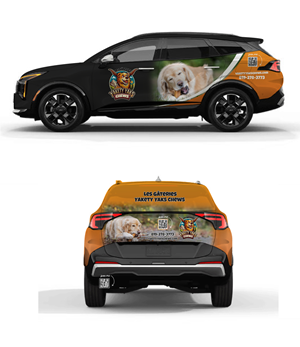Diseño de Rotulación de Vehículo por Wrapcia para 9521-8087 Québec inc. | Diseño: #35543987