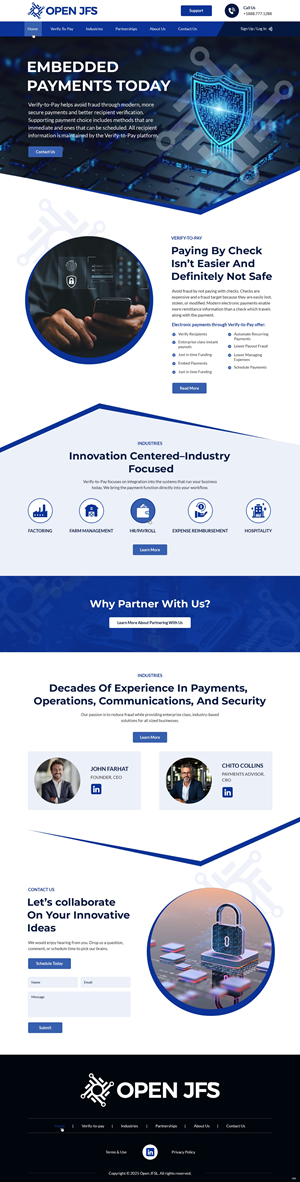 Wordpress Design by pb for Farhat Services Cmpany | Design: #35546412