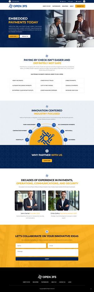 Wordpress Design by pb for Farhat Services Cmpany | Design: #35546413