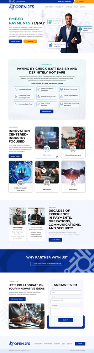 Wordpress Design by pb for Farhat Services Cmpany | Design: #35546414