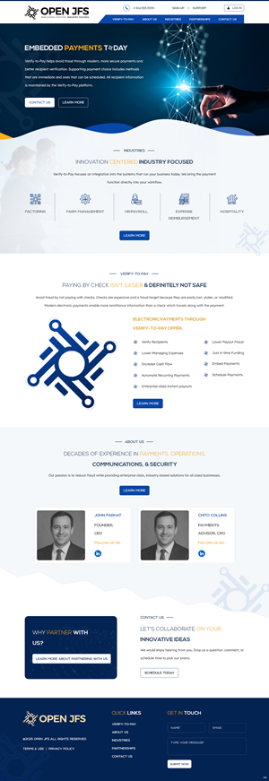 Wordpress Design by pb for Farhat Services Cmpany | Design: #35546415