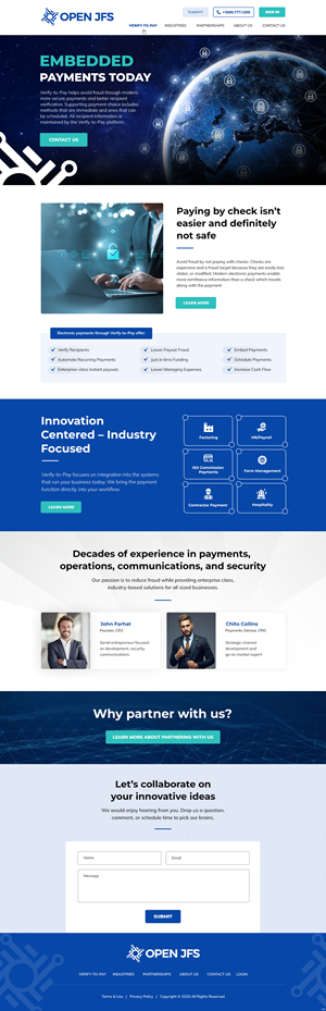 Wordpress Design by pb for Farhat Services Cmpany | Design: #35546417