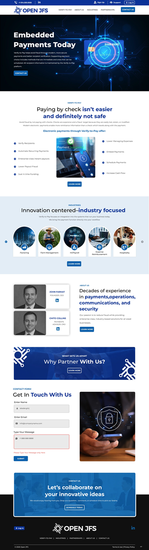Wordpress Design by pb for Farhat Services Cmpany | Design: #35546418
