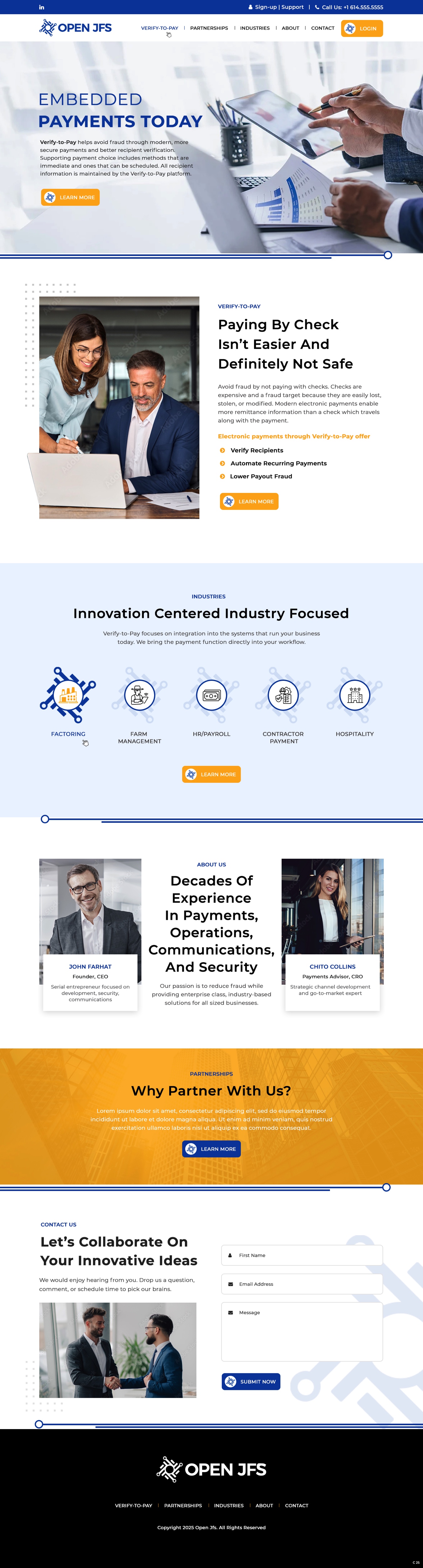 Wordpress Design by pb for Farhat Services Cmpany | Design #35546420