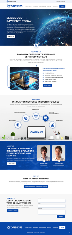 Wordpress Design by pb for Farhat Services Cmpany | Design: #35546425