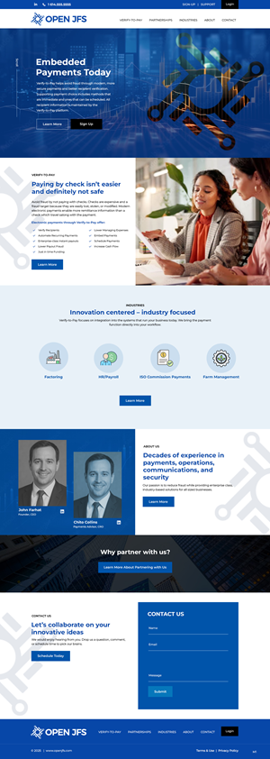 Wordpress Design by pb for Farhat Services Cmpany | Design: #35546428