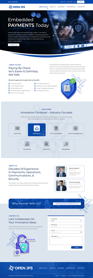 Wordpress Design by pb for Farhat Services Cmpany | Design: #35546431
