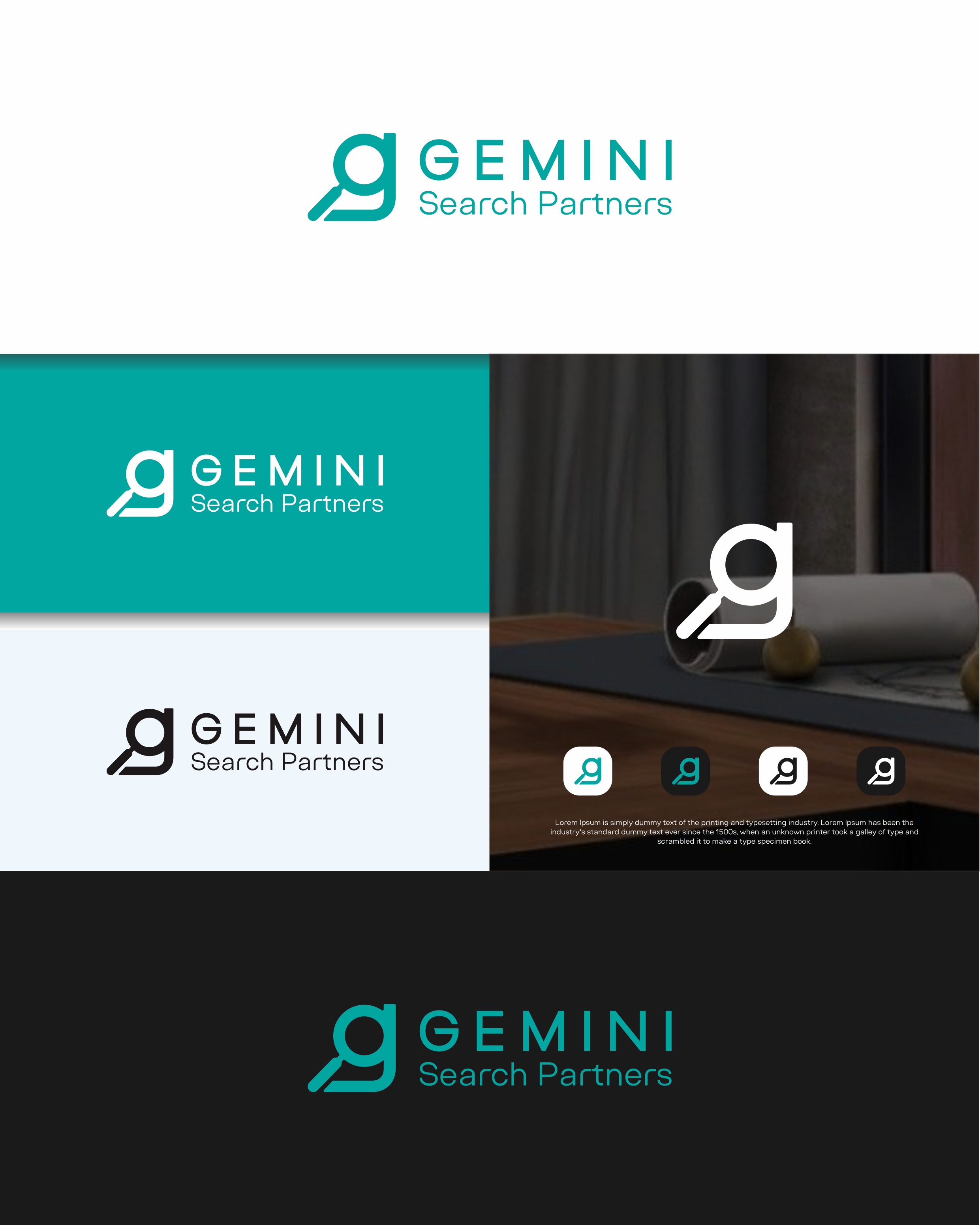 Logo Design by Student_art for Gemini Search Partners LLC | Design #35584246