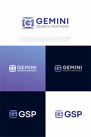 Logo Design by ndra for Gemini Search Partners LLC | Design: #35543679