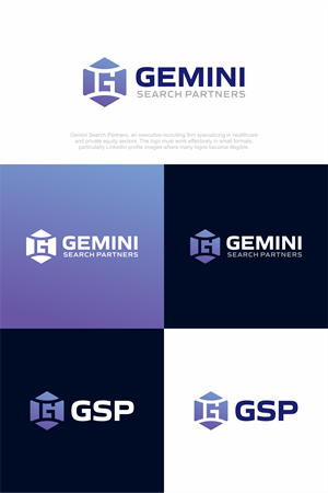 Logo Design by ndra for Gemini Search Partners LLC | Design: #35543717