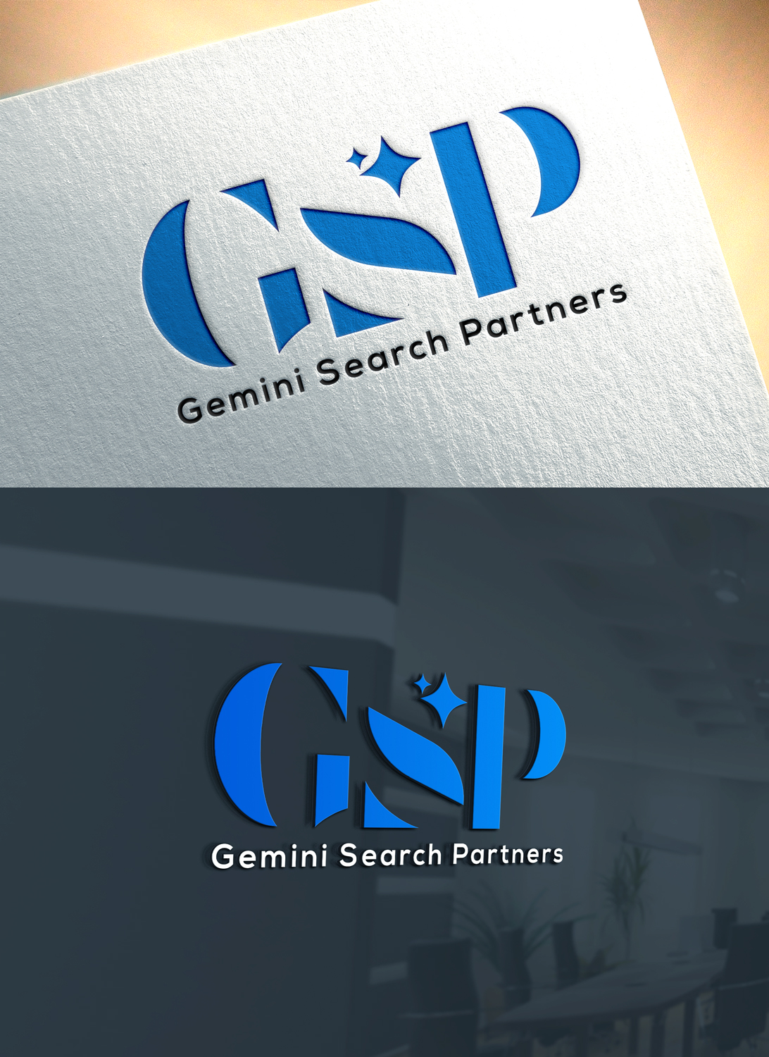 Logo Design by RaKu 2 for Gemini Search Partners LLC | Design #35574747