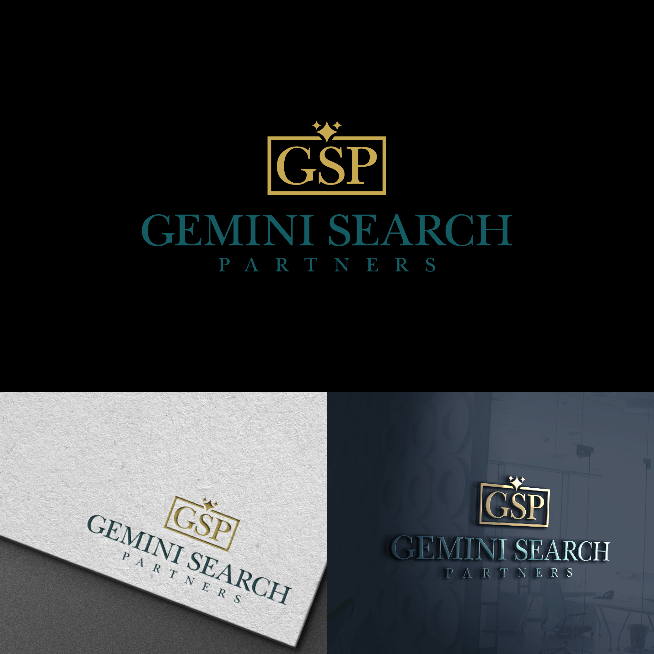 Logo Design by designer profile for Gemini Search Partners LLC | Design #35546562