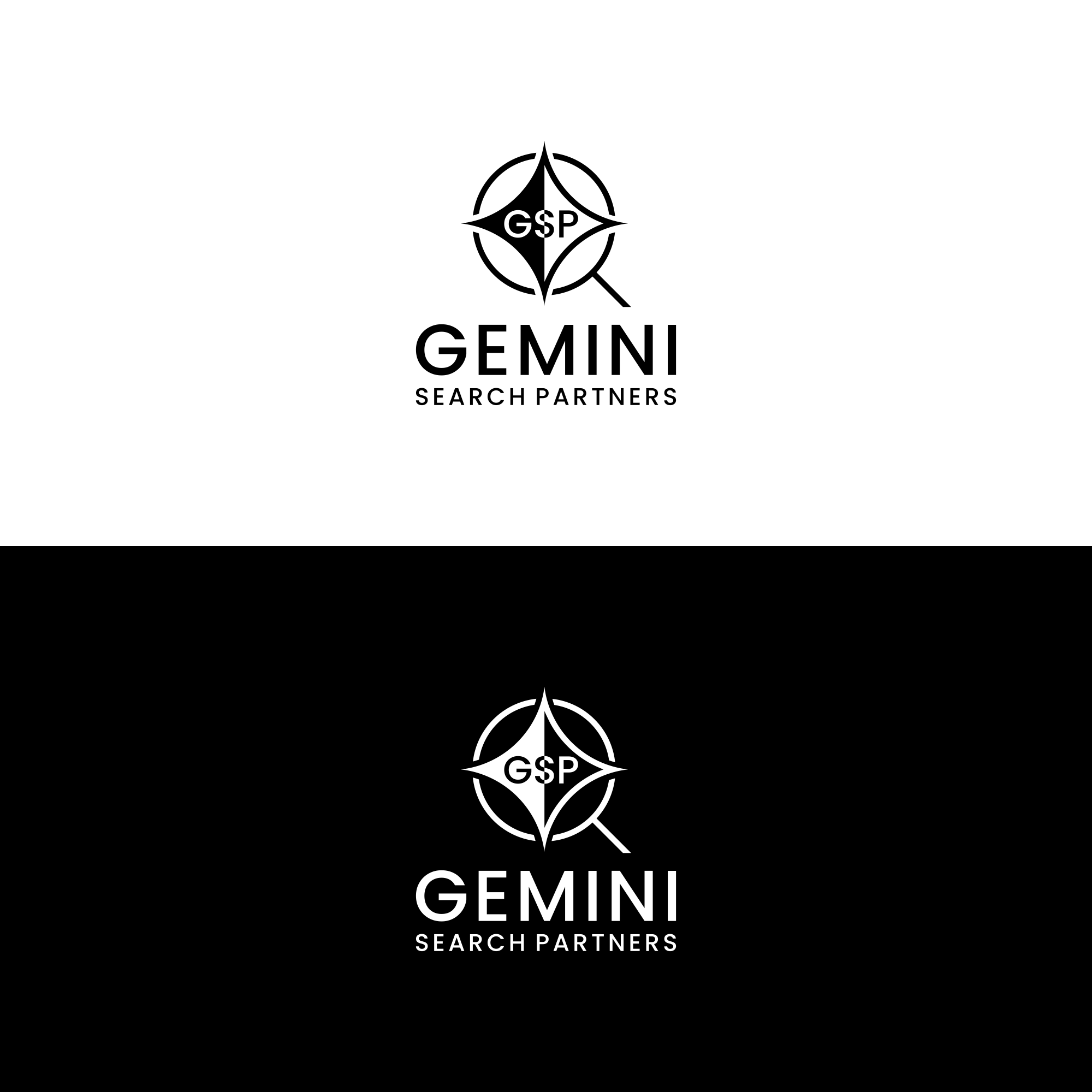 Logo Design by Masio_ for Gemini Search Partners LLC | Design #35578217
