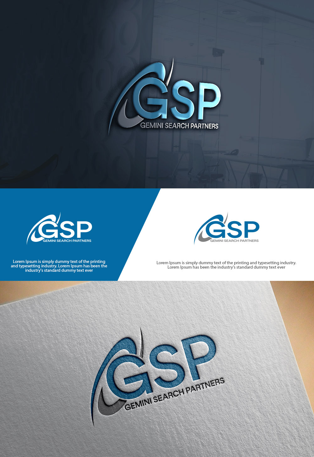 Logo-Design von sulemani  creation für Gemini Search Partners LLC | Design #35545999