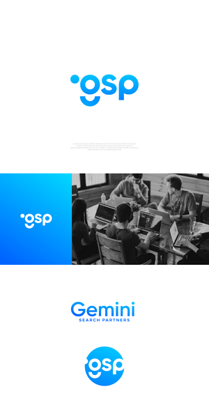 Logo Design by apik. for Gemini Search Partners LLC | Design: #35543220