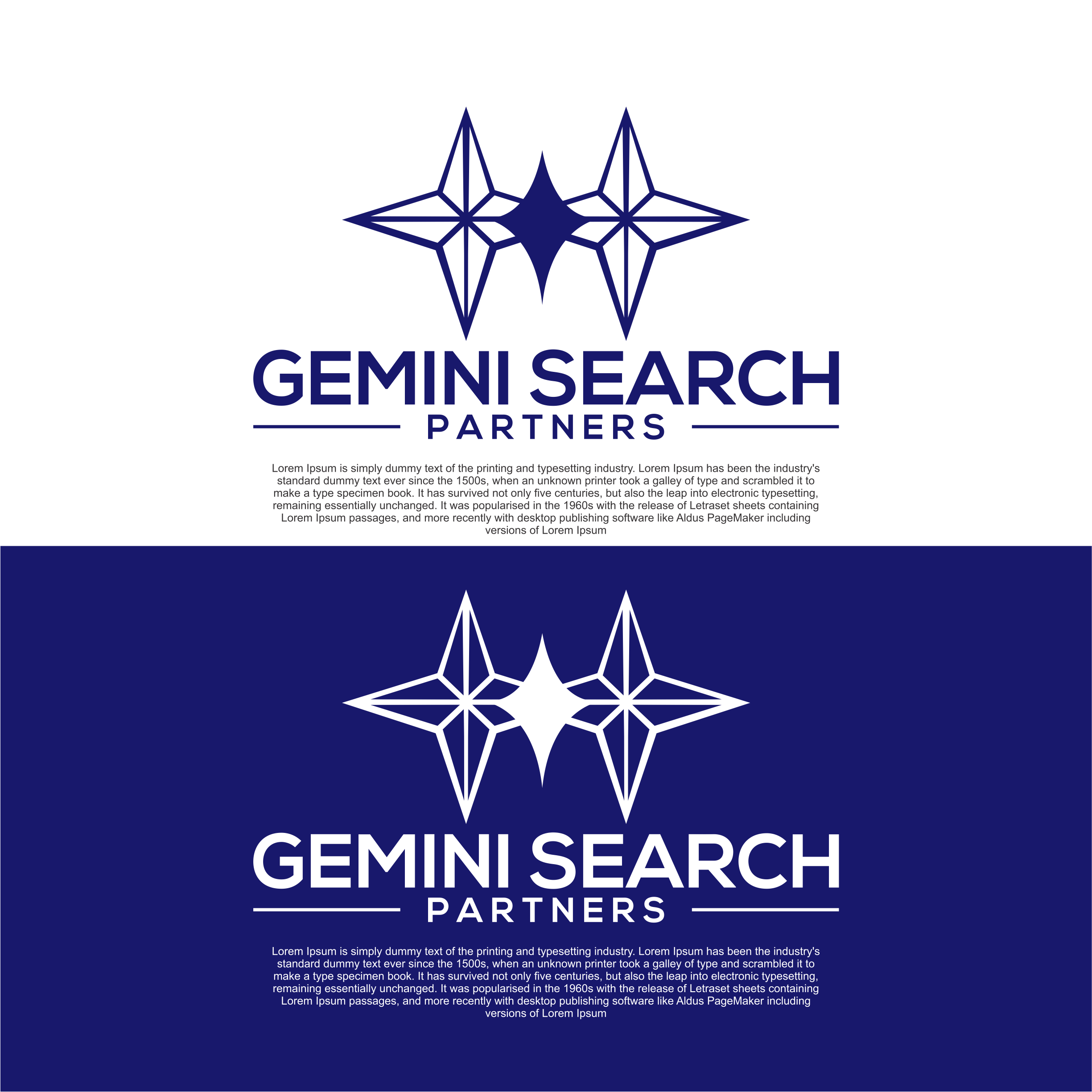 Diseño de Logo por diego costa para Gemini Search Partners LLC | Diseño #35546323