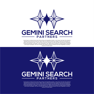 Logo Design by diego costa for Gemini Search Partners LLC | Design: #35546323
