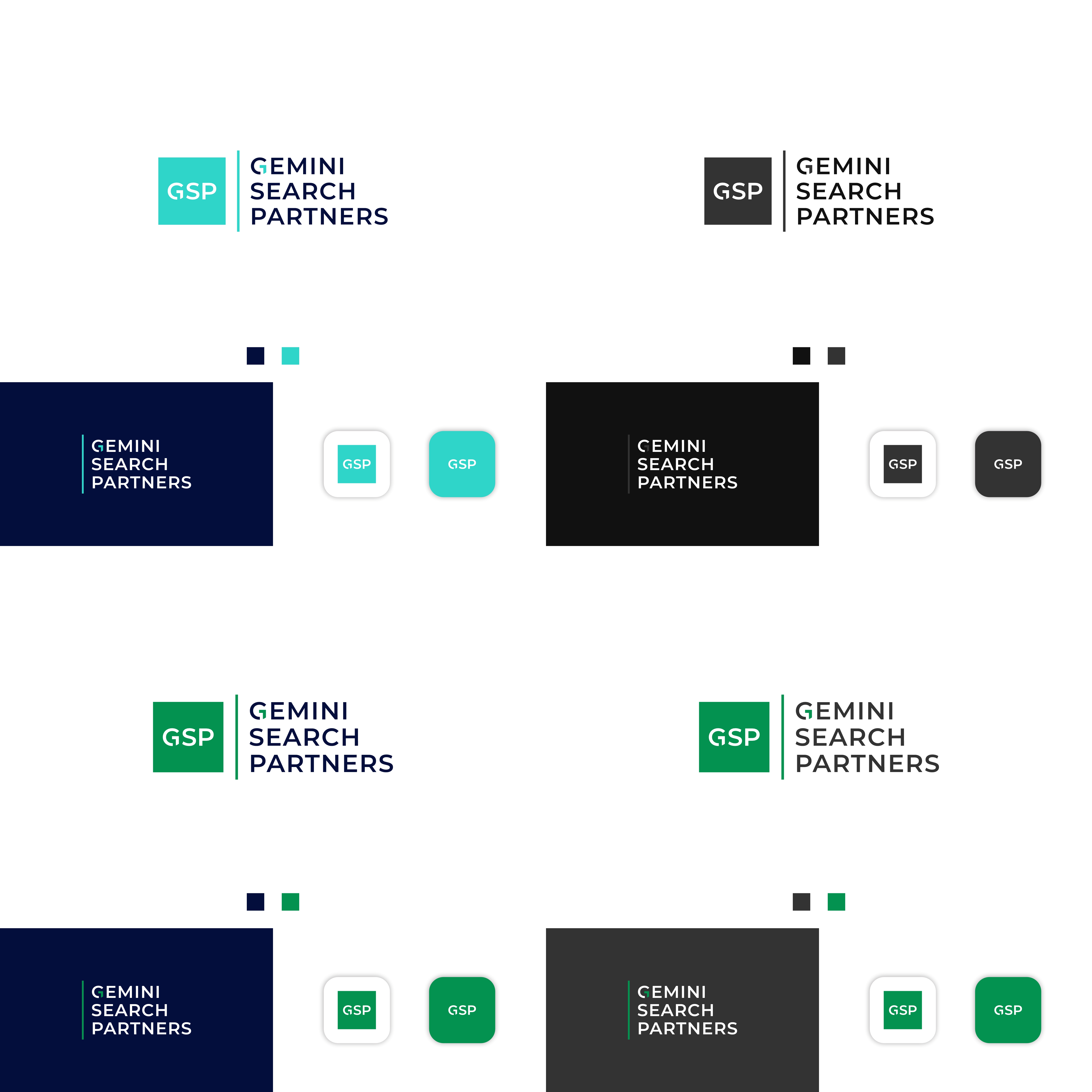Logo Design by Dell_a.Design for Gemini Search Partners LLC | Design #35548815