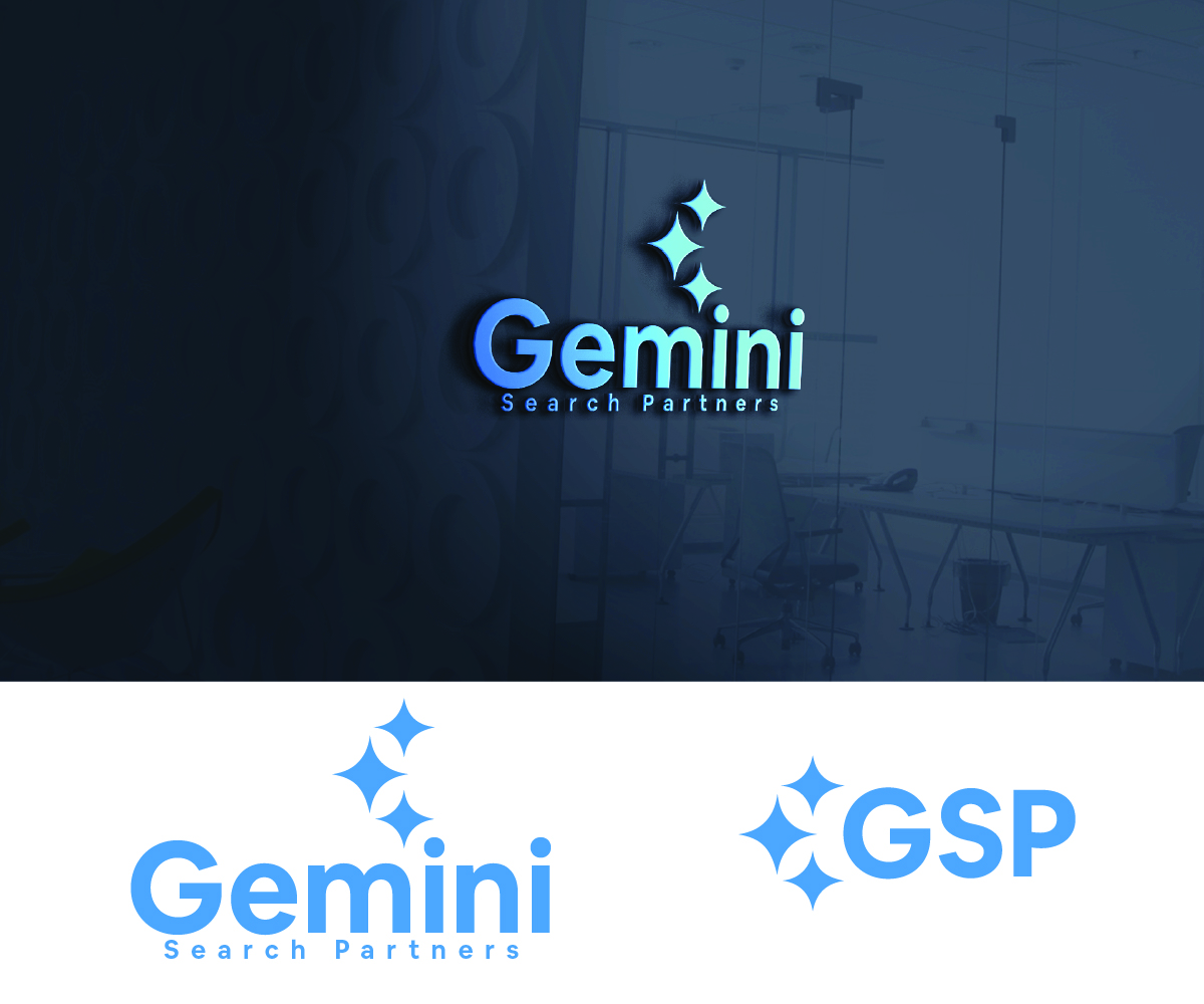 Logo Design by S5 for Gemini Search Partners LLC | Design #35567749