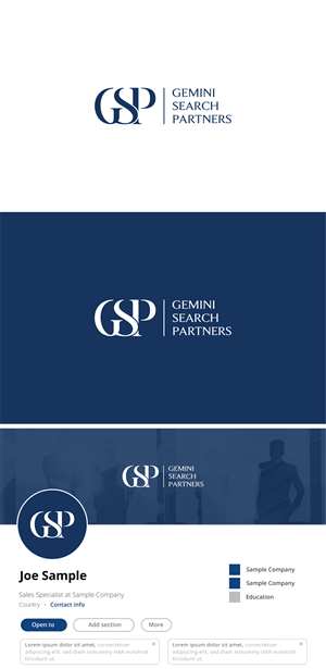 Logo Design by nabsyah for Gemini Search Partners LLC | Design: #35581520