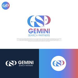 Logo Design by AG Artworks for Gemini Search Partners LLC | Design: #35579360