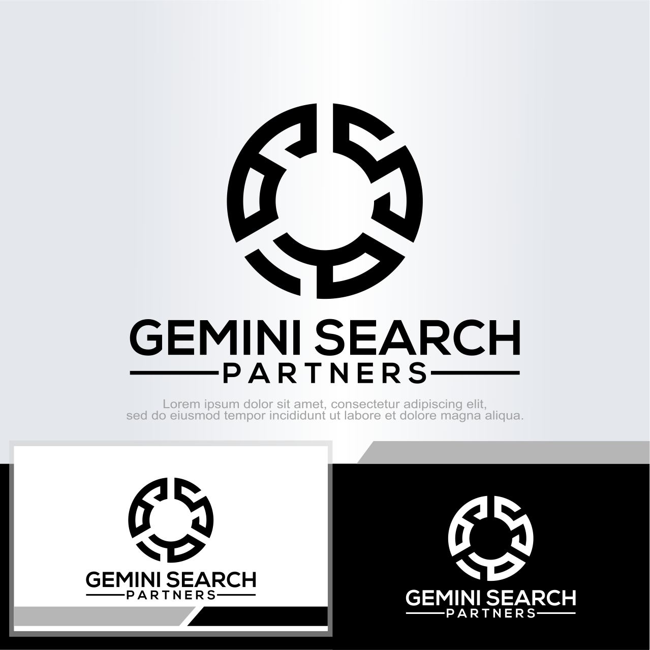 Logo Design by Argidhan for Gemini Search Partners LLC | Design #35544774