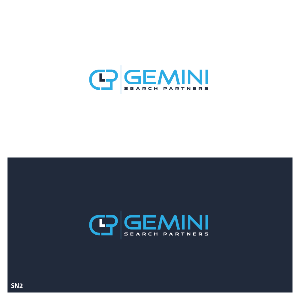Logo Design by Sujit Banerjee for Gemini Search Partners LLC | Design #35550100