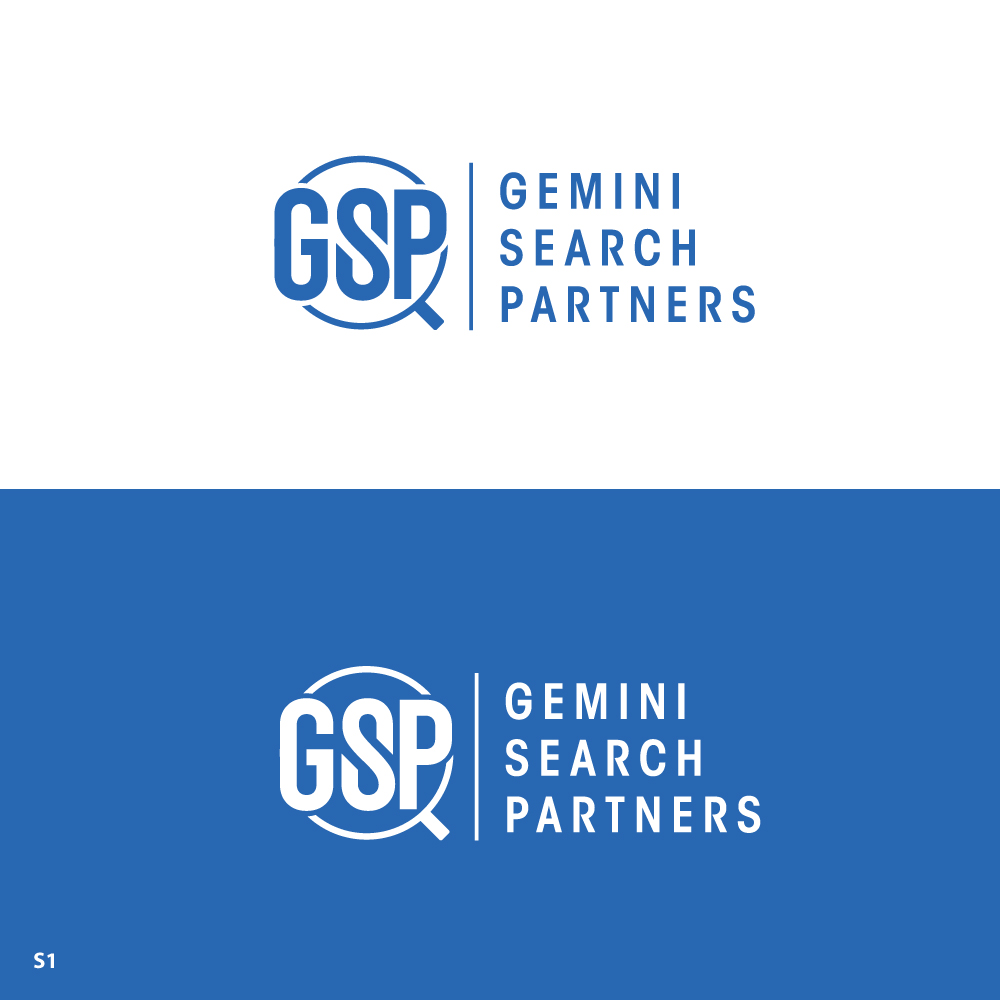 Logo Design by Sujit Banerjee for Gemini Search Partners LLC | Design #35550101