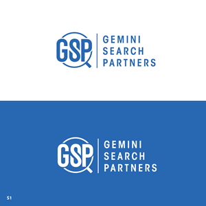 Logo Design by Sujit Banerjee for Gemini Search Partners LLC | Design: #35550101