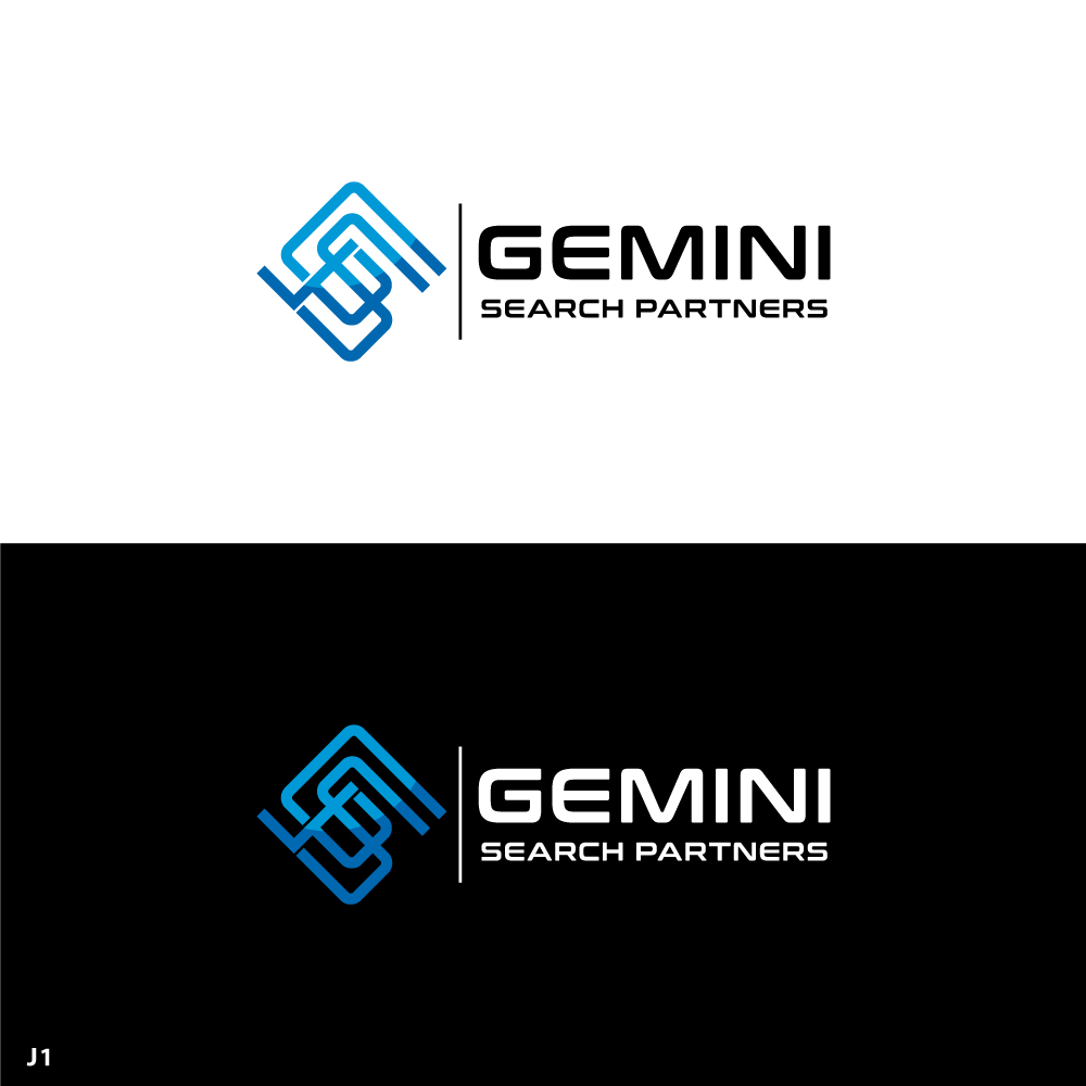 Logo Design by Sujit Banerjee for Gemini Search Partners LLC | Design #35550104