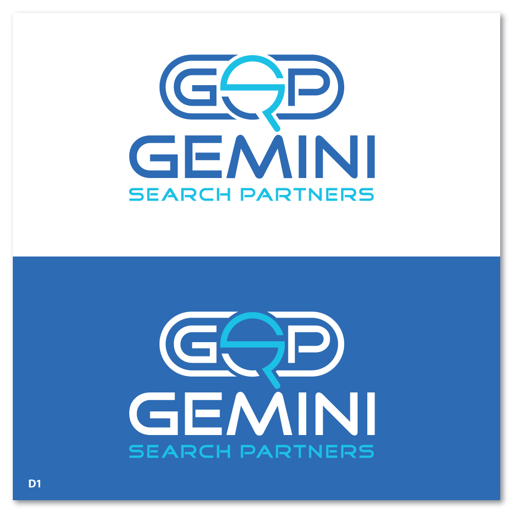 Logo Design by Sujit Banerjee for Gemini Search Partners LLC | Design #35550106