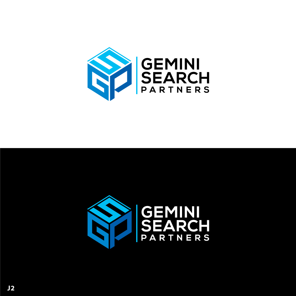 Logo Design by Sujit Banerjee for Gemini Search Partners LLC | Design #35550107