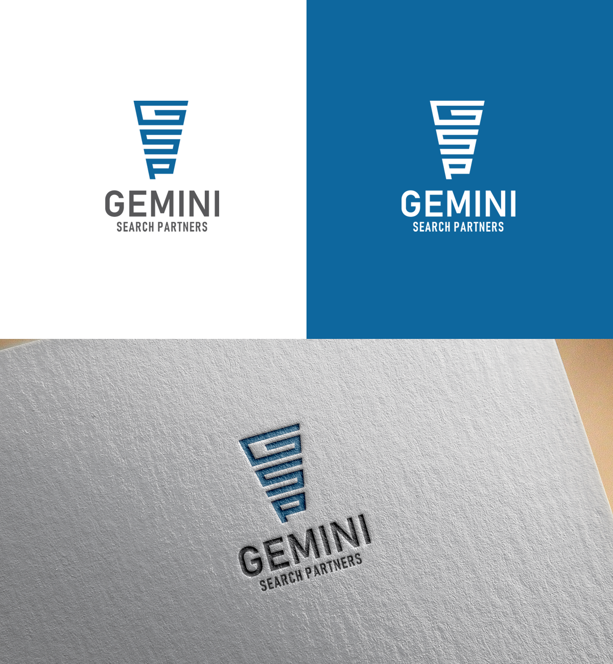 Logo Design by bijuak for Gemini Search Partners LLC | Design #35543312