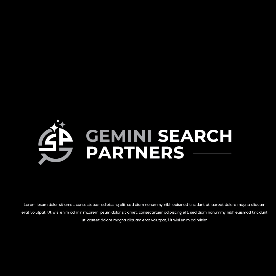Logo Design by Maxo-Biz for Gemini Search Partners LLC | Design #35544719