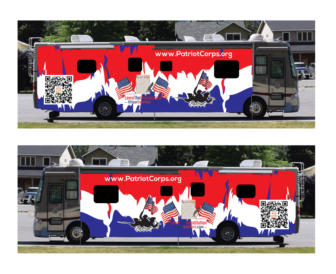 Car Wrap Design by Shaaki Design Print for Patriot Corps | Design #35575985