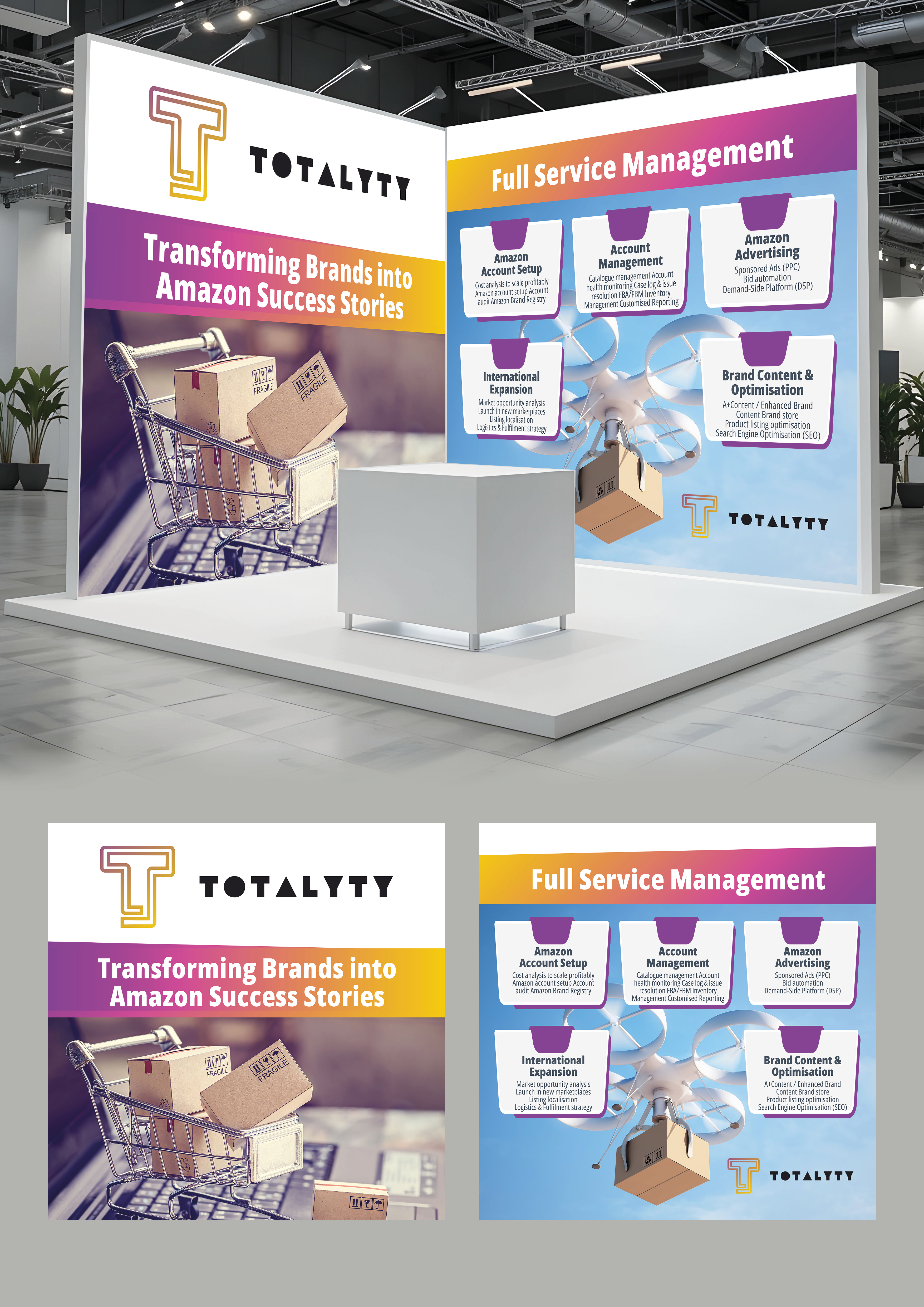 Trade Show Booth Design by MarkoE for this project | Design #35542455