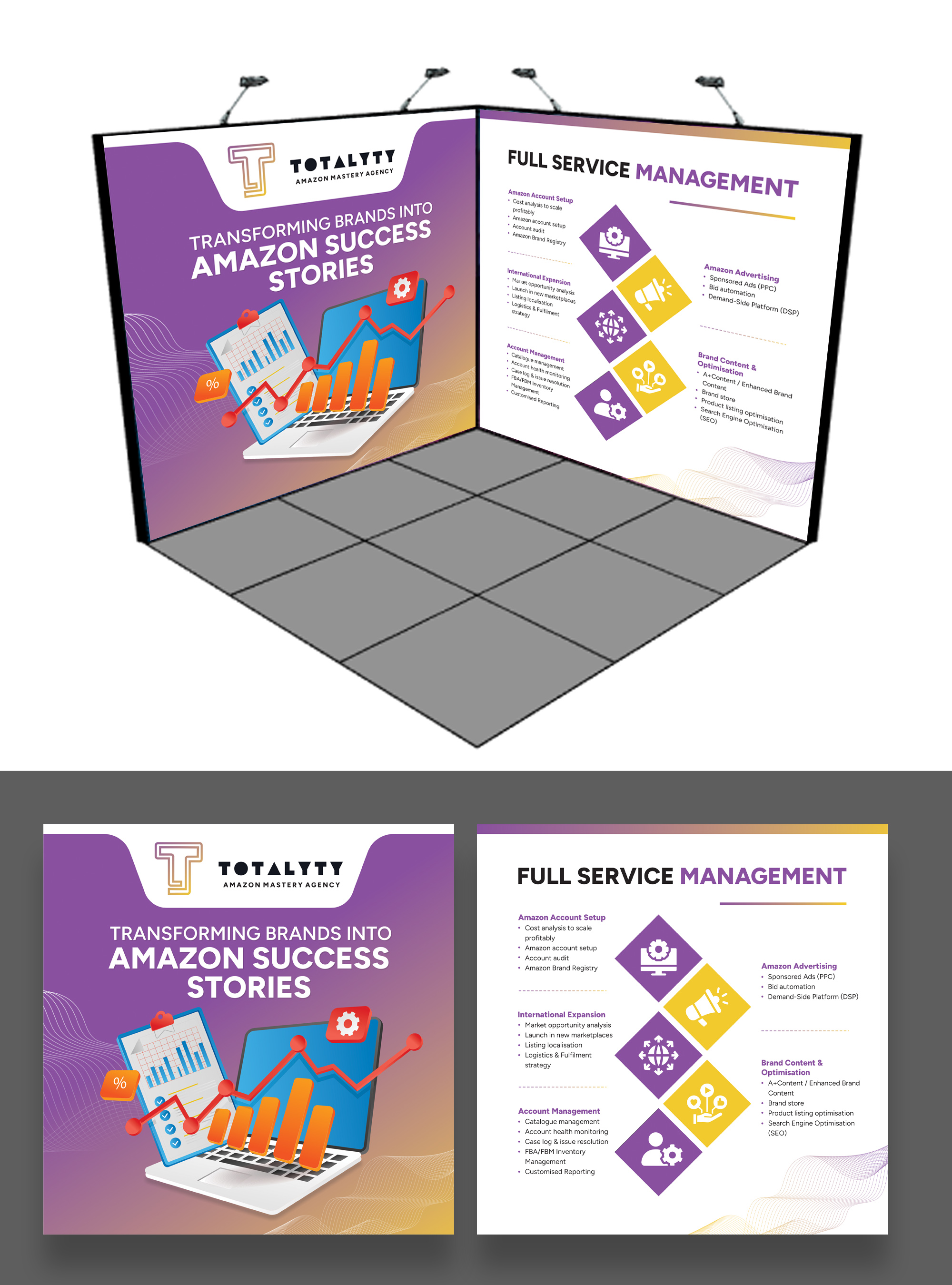 Trade Show Booth Design by Dzhafir for this project | Design #35546438