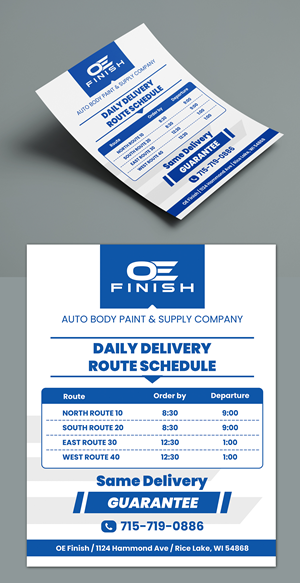 Flyer Design by BLUE WINGS
