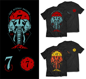 T-shirt Design by DoppelGanger Studio for JDS- just deliver success  | Design: #35546609