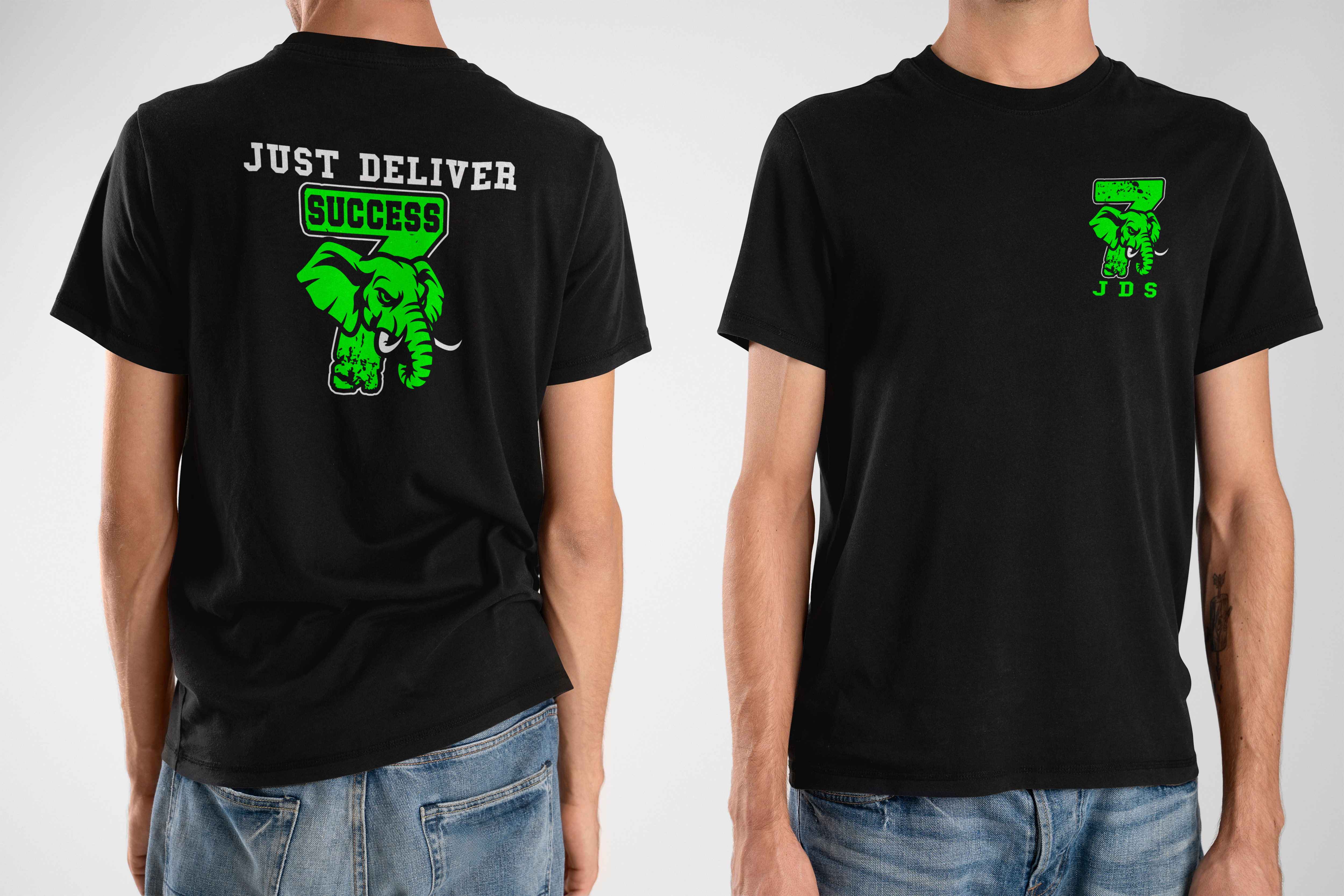 T-shirt Design by Karim Craft for JDS- just deliver success  | Design #35549554