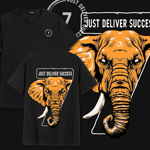 T-shirt Design by Fortunate Studio for JDS- just deliver success  | Design: #35558232