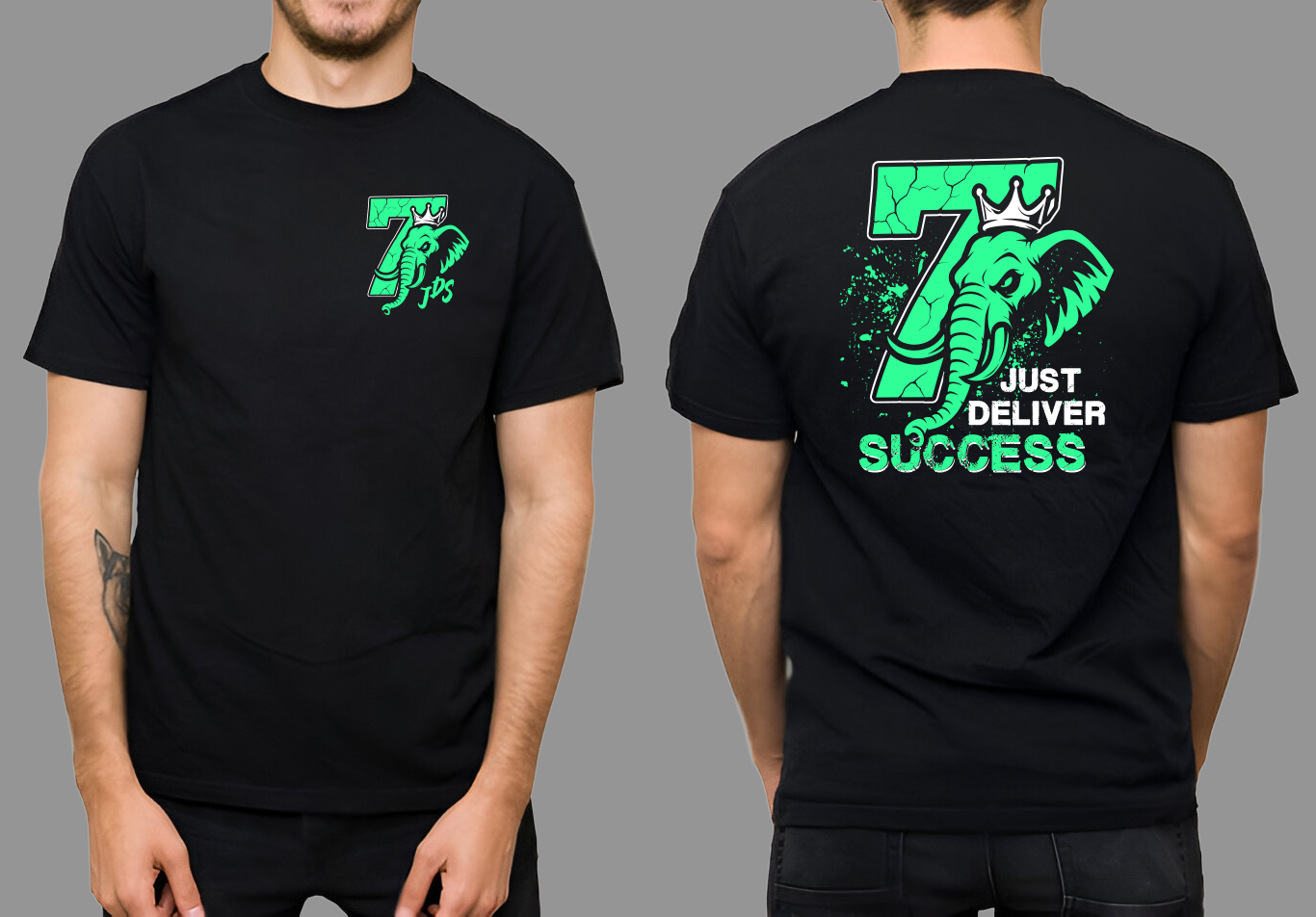 T-shirt Design by Quick craft for JDS- just deliver success  | Design #35546973
