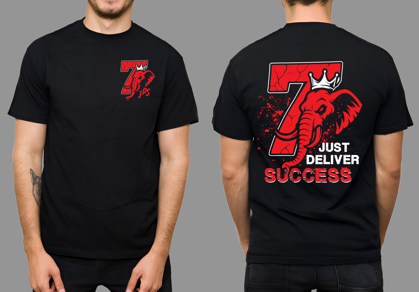 T-shirt Design by Quick craft for JDS- just deliver success  | Design #35547178
